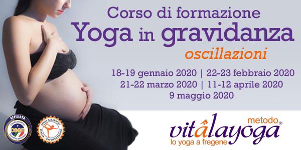 Corso di formazione Yoga in gravidanza Oscillazioni 85 hr